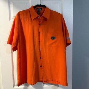 Antigua - Men's-  Gators football - Button-Down Shirt- Large